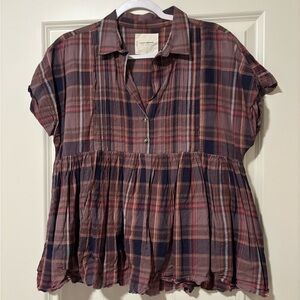 Lucky Brand Multicolor Plaid Shirt